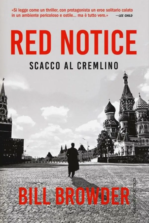 Copertina di Red Notice. Scacco al Cremlino, di Bill Browder